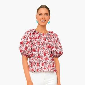 rhode resort romance pink Rowan top